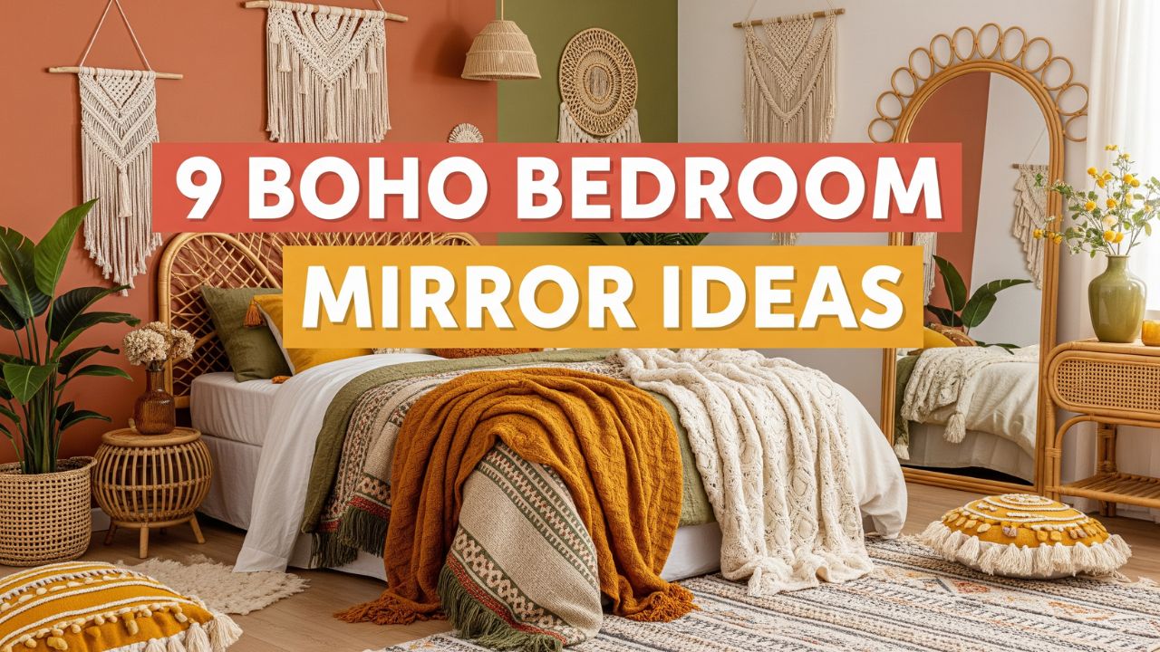 9 Boho Bedroom Mirror Ideas for a Cozy, Stylish Look