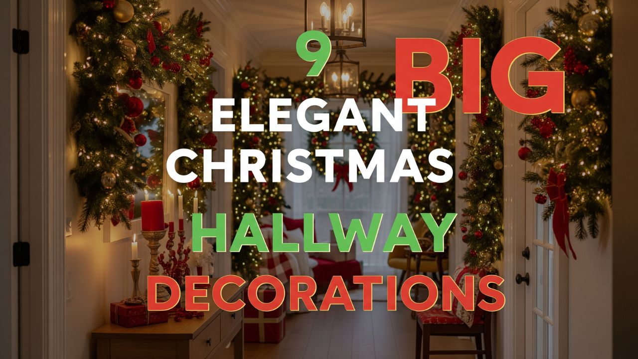 9 Elegant Christmas Hallway Decorations for Every Home