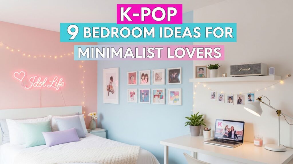 9 Kpop Bedroom Ideas for Minimalist Lovers