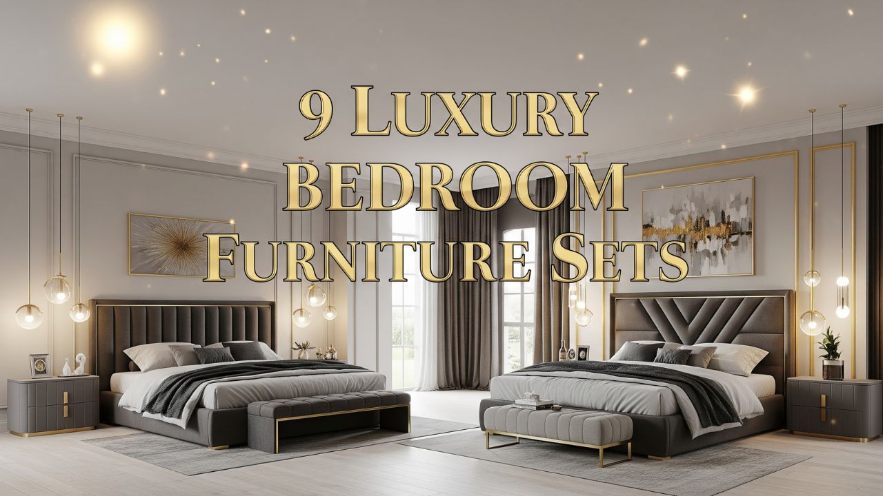 9 Luxury Bedroom Furniture Sets for an Elegant Upgrade
