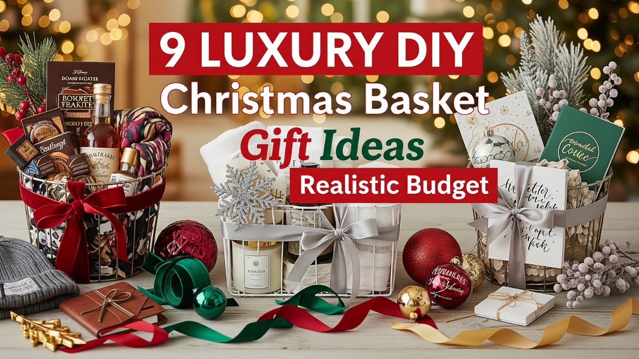 9 Luxury DIY Christmas Basket Gift Ideas on a Realistic Budget