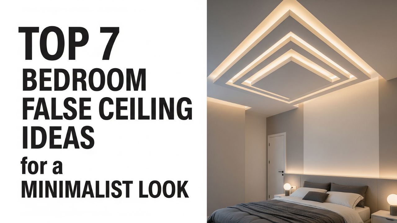 Top 7 Bedroom False Ceiling Ideas for a Minimalist Look