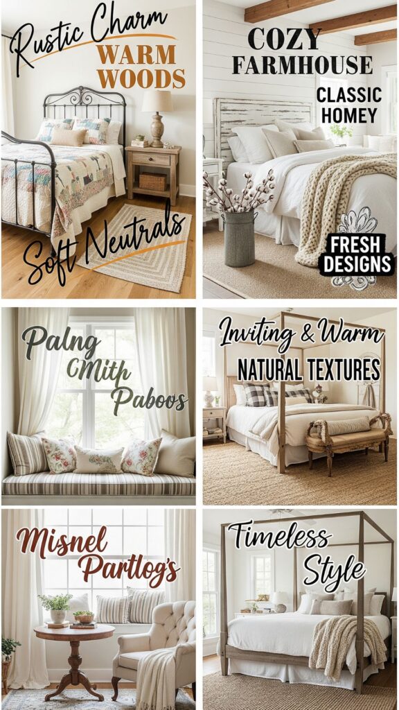 1. 11 Bedroom New Classic Farmhouse Combos That Feel Homey