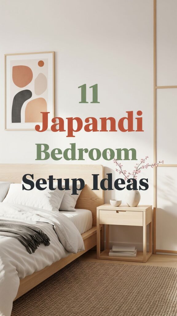 1. 11 Japandi Bedroom Setup Ideas Layout for Calm and Simple Living