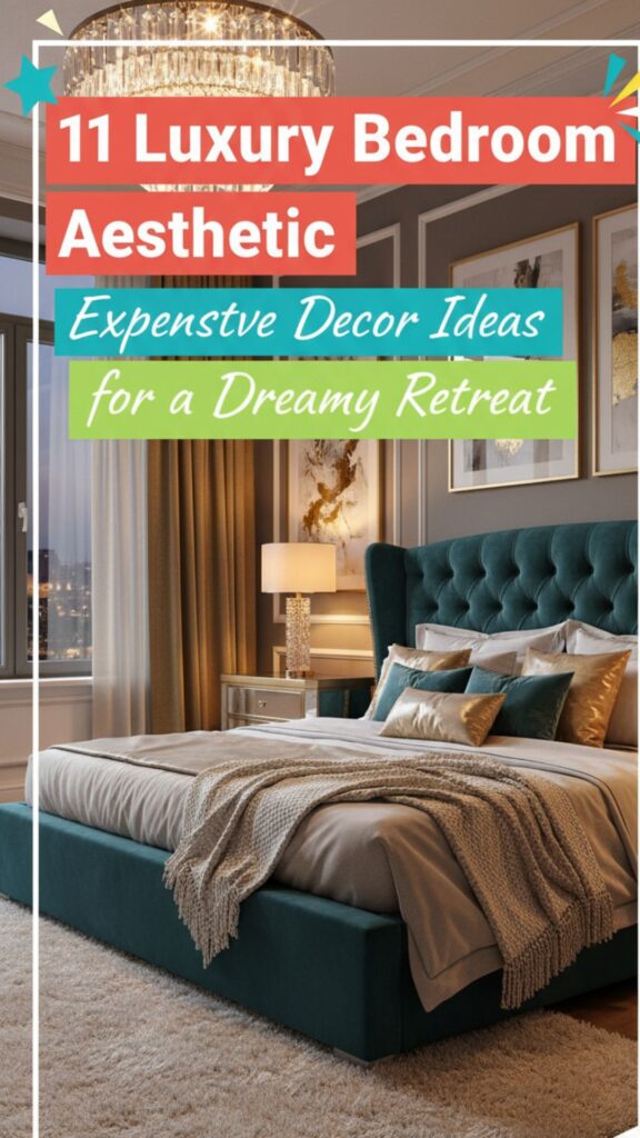 1. 11 Luxury Bedroom Aesthetic Expensive Decor Ideas for a Dreamy Retreat