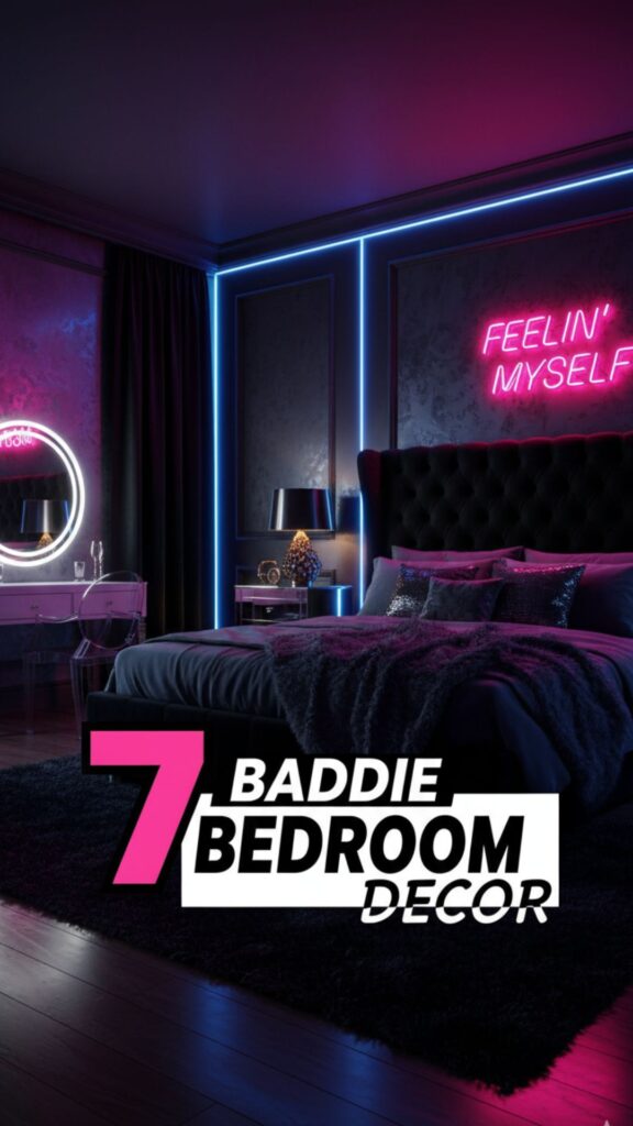 1. 7 Bedroom Aesthetic Baddie Decor with High-Gloss Glam Vibes