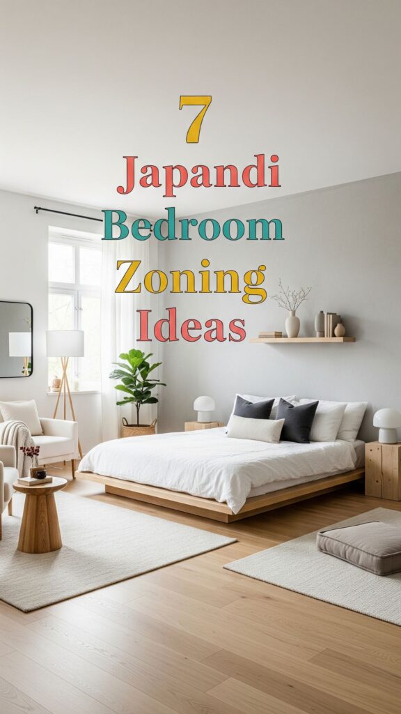 1. 7 Bedroom Zoning Ideas For Japandi Bedroom Design