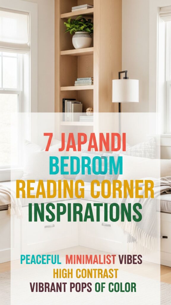 1. 7 Japandi Bedroom Reading Corner Inspirations for Peaceful Living