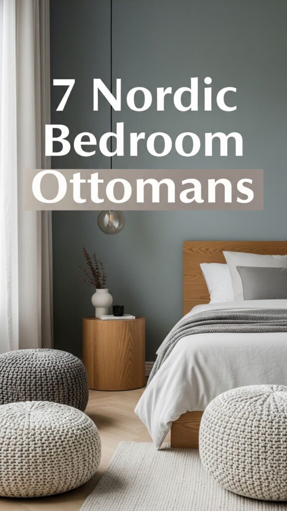 1.  7 Nordic Bedroom Ottoman Styles to Soften Your Space