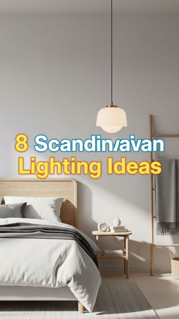 1. 8 Scandinavian Bedroom Overhead Lighting Ideas for Cozy Calm