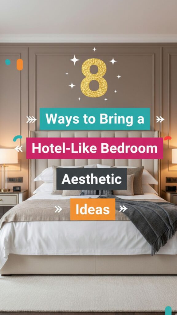 1. 8 Ways to Bring a Hotel-Like Bedroom Aesthetic to Your Home