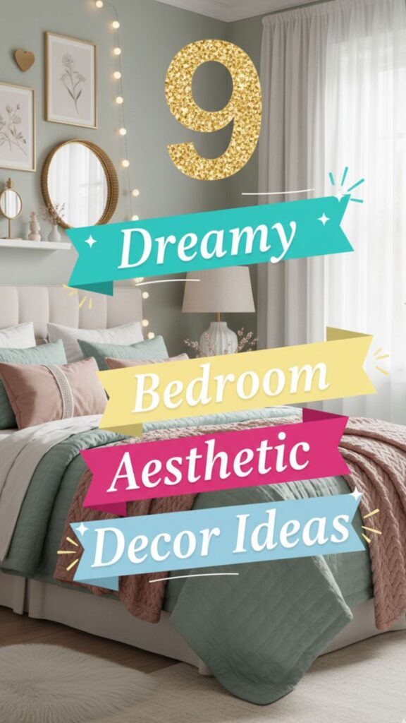 1. 9 Dreamy Bedroom Aesthetic Green and Pink Decor Ideas for a Serene Space
