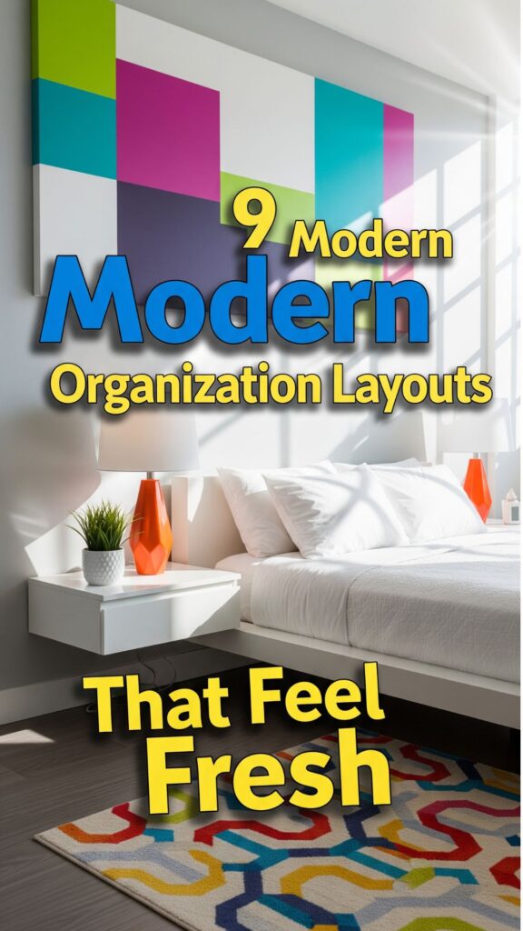 1. 9 Modern Bedroom Organization Layouts That Feel Fresh