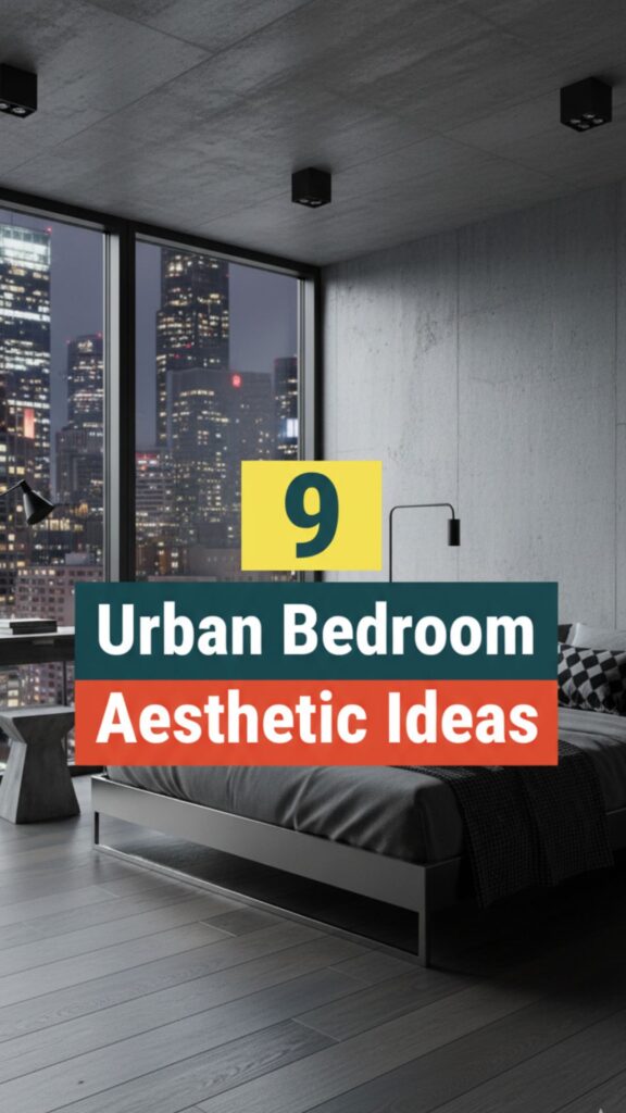 1. 9 Urban Bedroom Aesthetic Ideas for Boys Who Love City Life