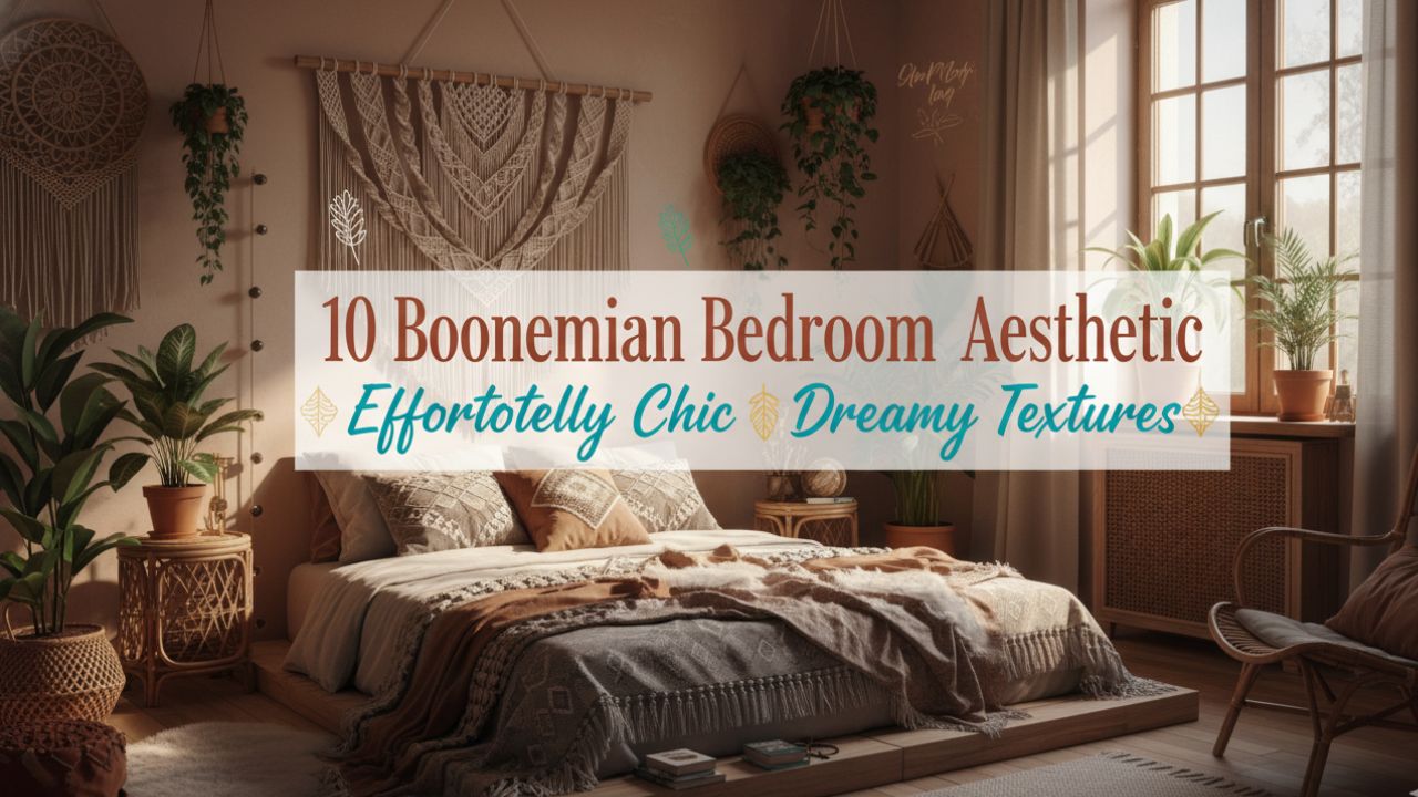 10 Bohemian Bedroom Aesthetic Elegant Design Tips to Try Today