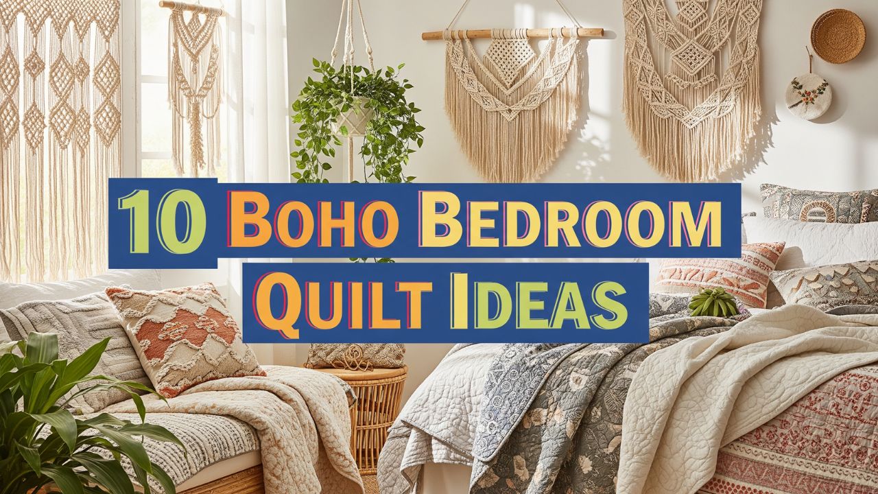 10 Boho Bedroom Quilt Ideas That Feel Effortless and Dreamy