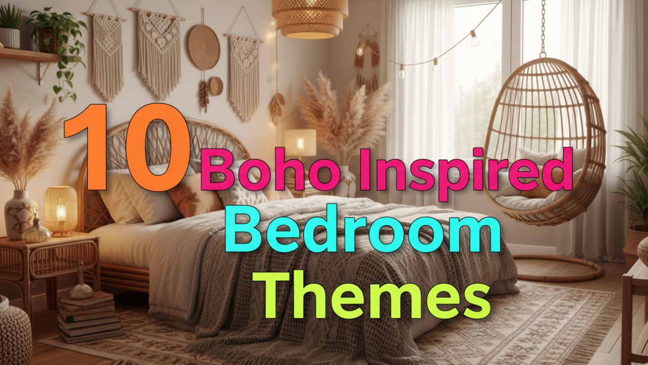 10 Boho Inspired Bedroom Themes for a Cozy Vibe