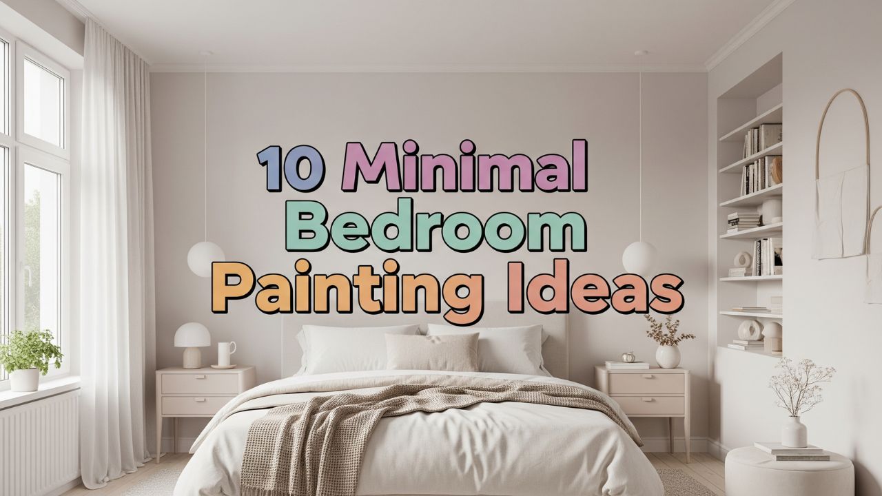 10 Minimal Bedroom Painting Ideas for a Peaceful Sleep Space