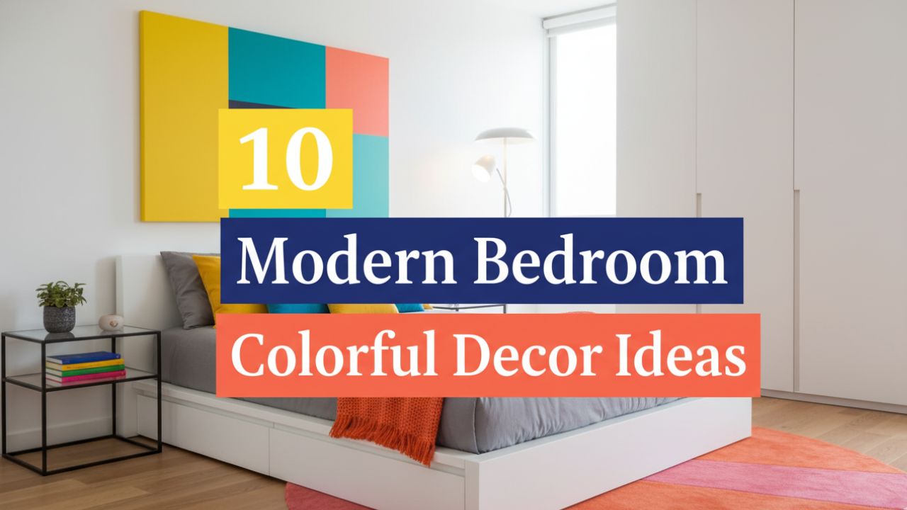 10 Modern Bedroom Aesthetic Colorful Decor Ideas That Still Look Clean