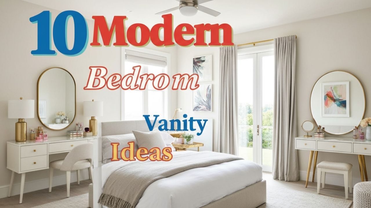 10 Modern Bedroom Vanity Set Ideas for a Clean and Stylish Space