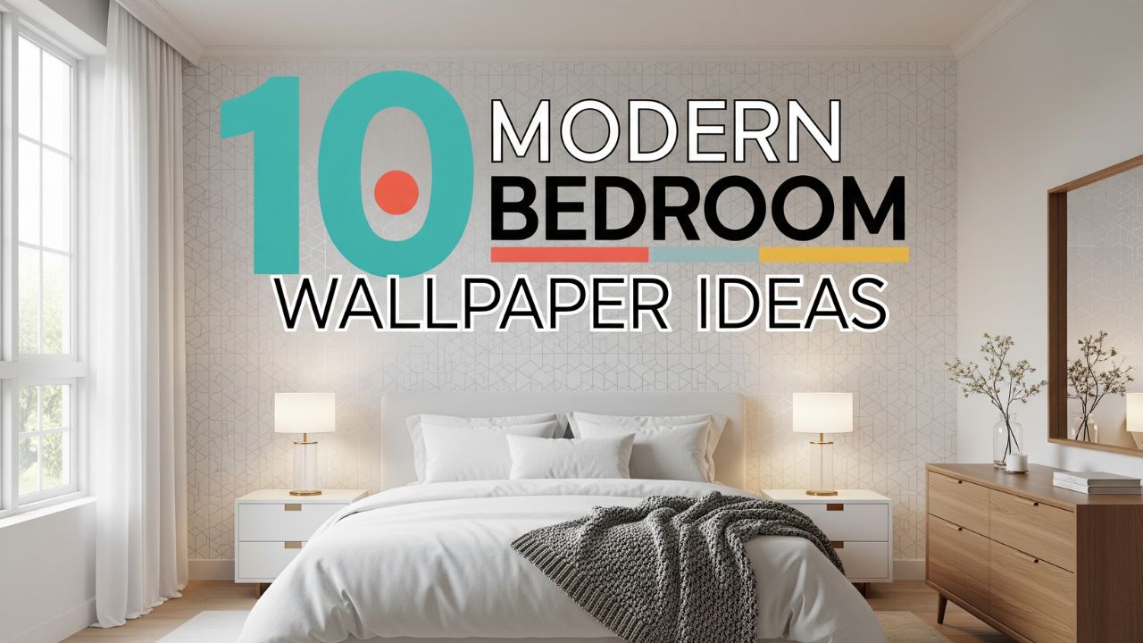 10 Modern Bedroom Wallpaper Ideas for a Clean Fresh Look