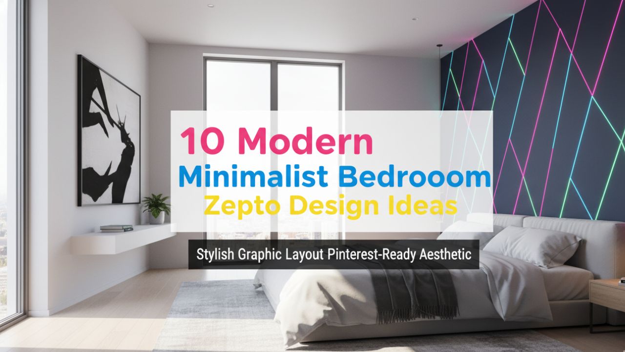 10 Modern Minimalist Bedroom Zepto Design Ideas for Clean Interiors