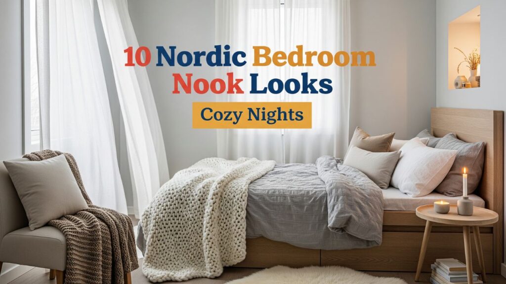 10 Nordic Inspired Bedroom Nook Looks for Cozy Nights