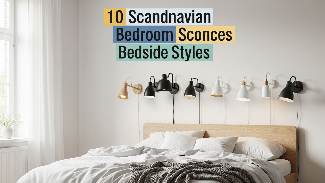 10 Simple Scandinavian Bedroom Sconces Bedside Styles for Peaceful Rooms