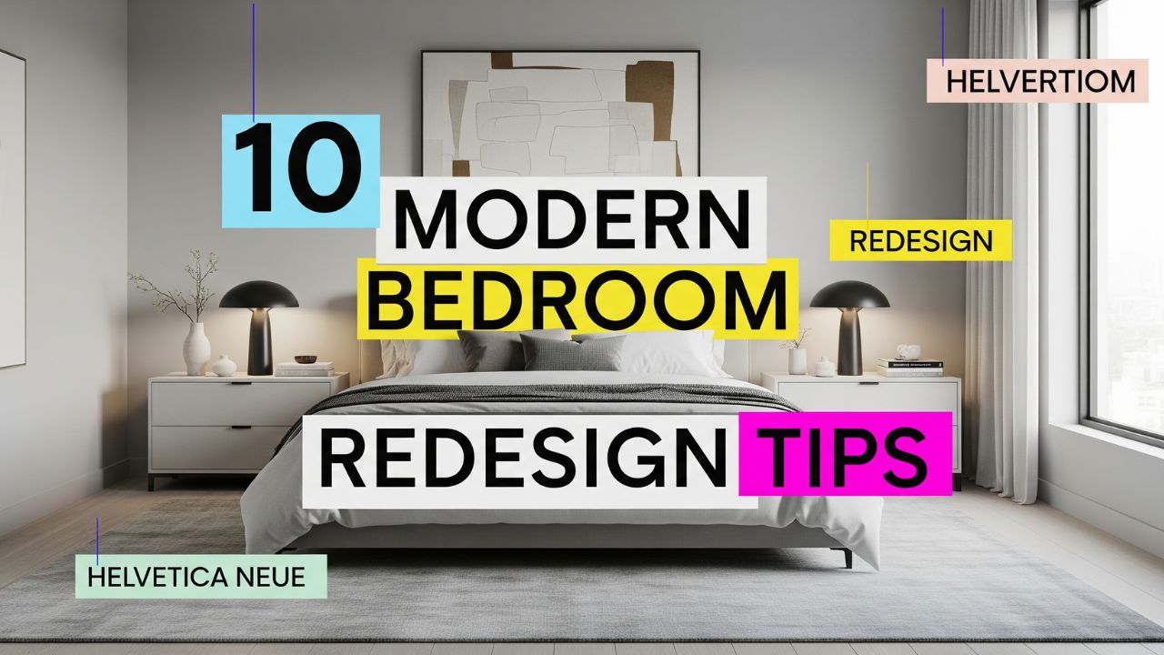 10 Sleek Modern Bedroom Redesign Tips for a Clean and Calm Look