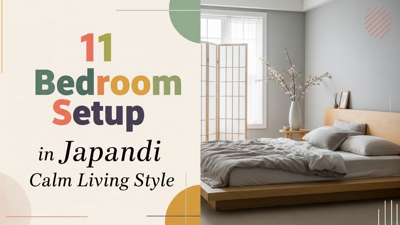 11 Bedroom Setup in Japandi Calm Living Style