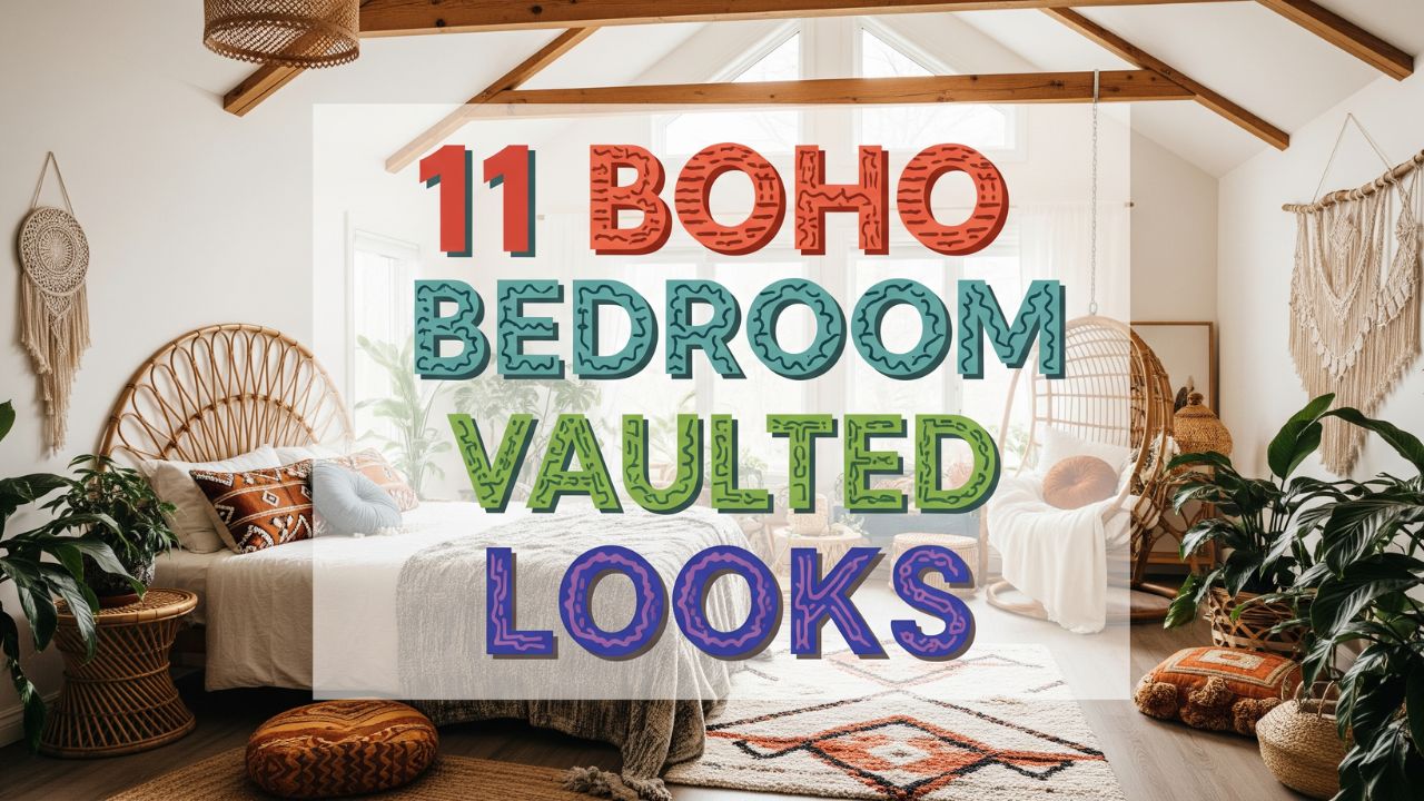 11 Boho Bedroom Vaulted Ceiling Looks That Feel Relaxed and Airy