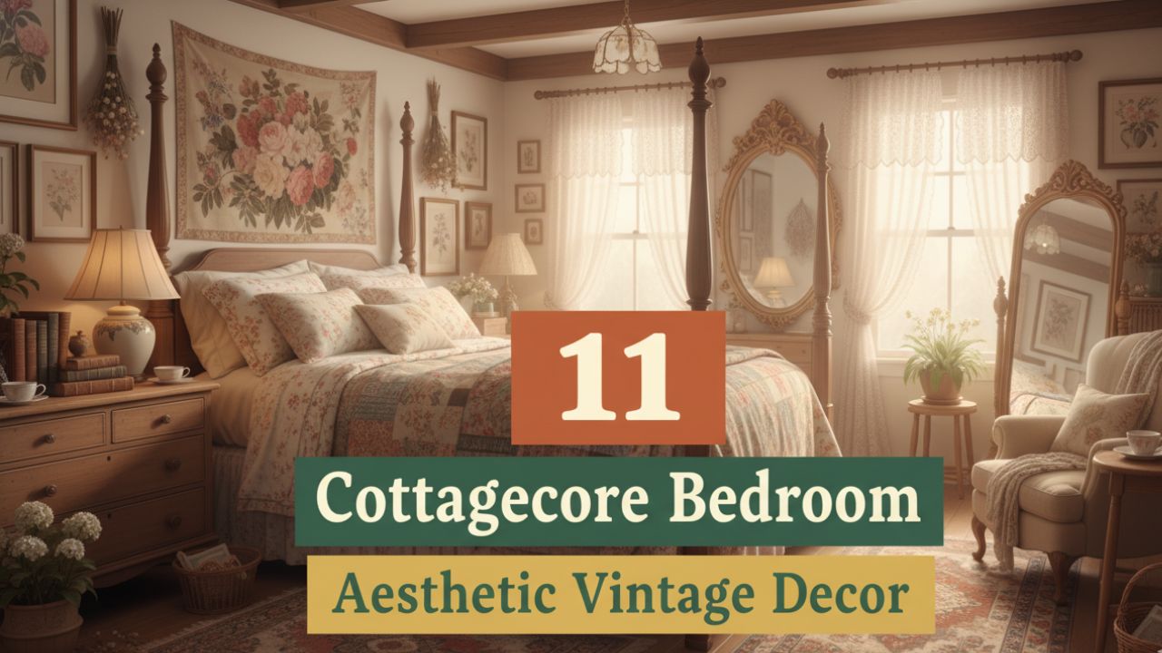 11 Cottagecore Secrets for Bedroom Aesthetic Cozy Vintage Decor