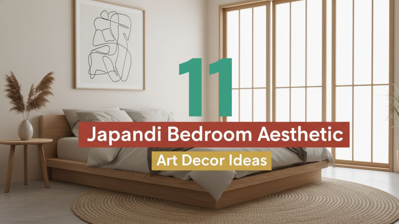 11 Japandi Bedroom Aesthetic Art Decor Ideas with Balance