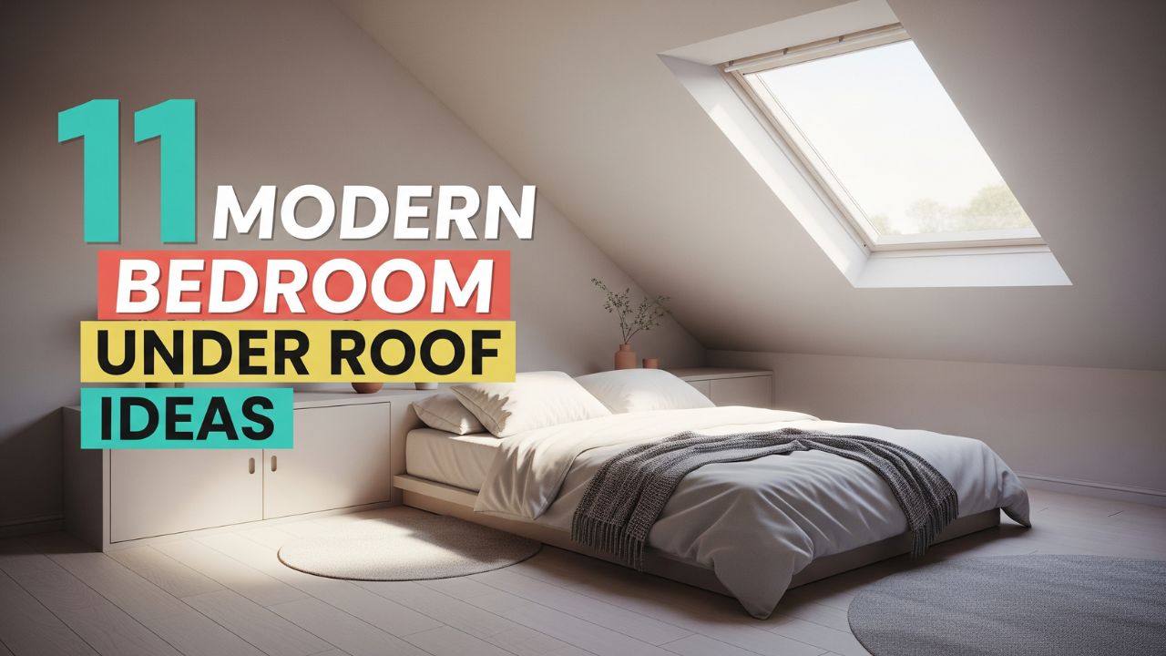 11 Modern Bedroom Under Roof Ideas for a Clean Stylish Look