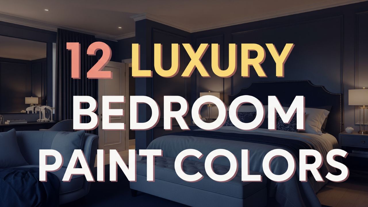 12 Luxury Bedroom Paint Colors for a High End Glam Look