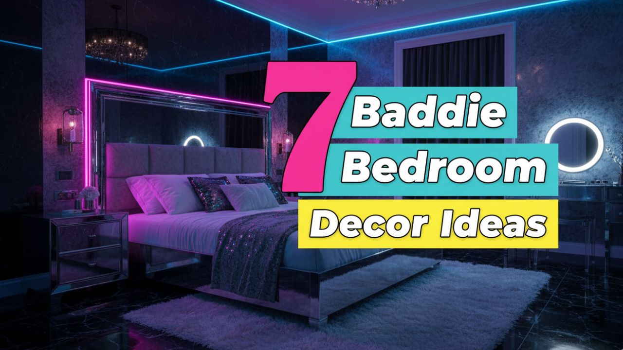 7 Bedroom Aesthetic Baddie Decor with High-Gloss Glam Vibes