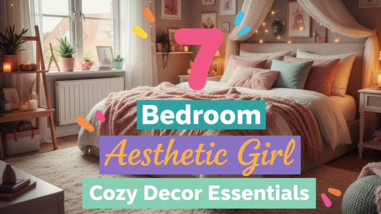 7 Bedroom Aesthetic Girl Cozy Decor Essentials You Can’t Miss