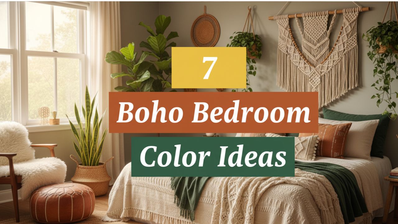 7 Boho Bedroom Aesthetic Color Ideas Inspired by Nature