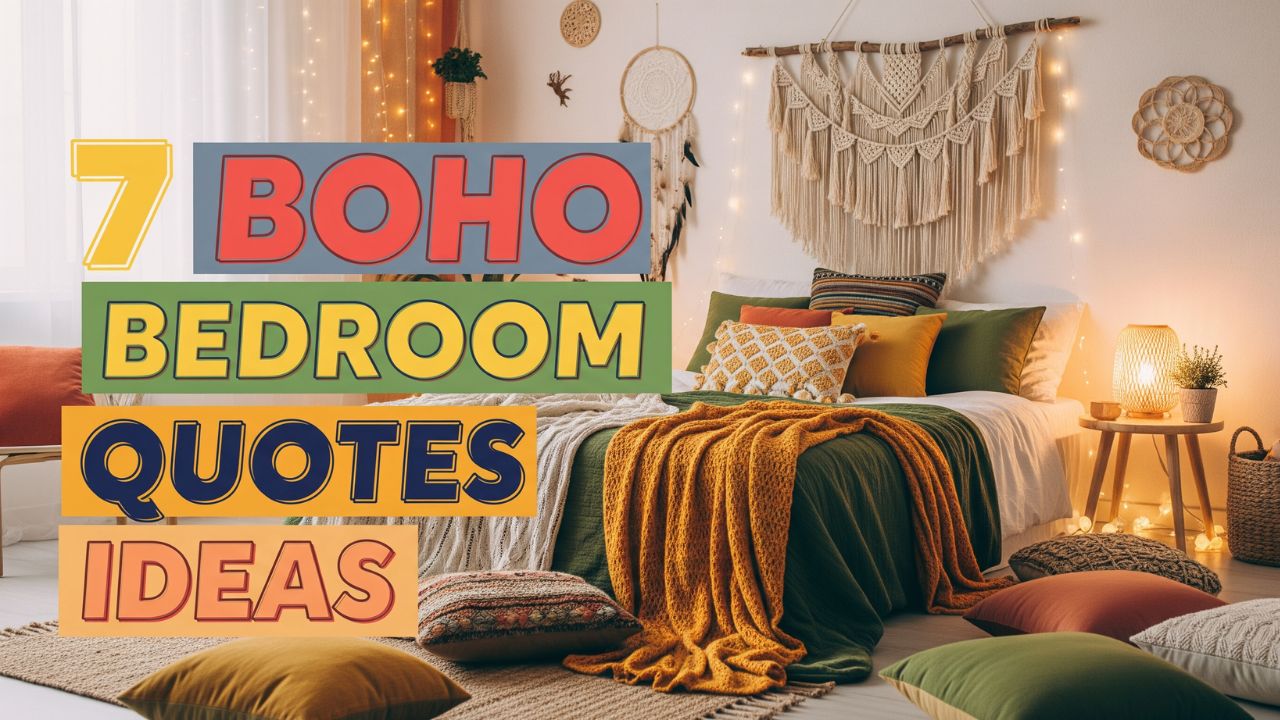7 Boho Bedroom Quotes Decor Ideas Above Bed That Feel Magical
