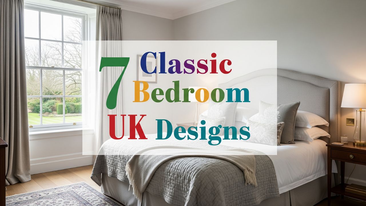 7 Classic Bedroom UK Designs for a Calm Elegant Look