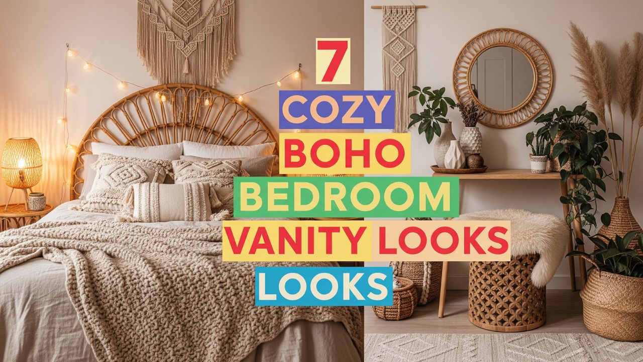 7 Cozy Boho Bedroom Vanity Looks That Feel Relaxed And Lived In