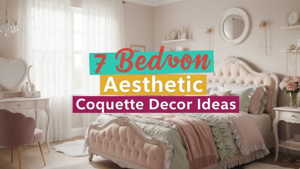 7 Elegant Pastel Bedroom Aesthetic Coquette Decor Ideas