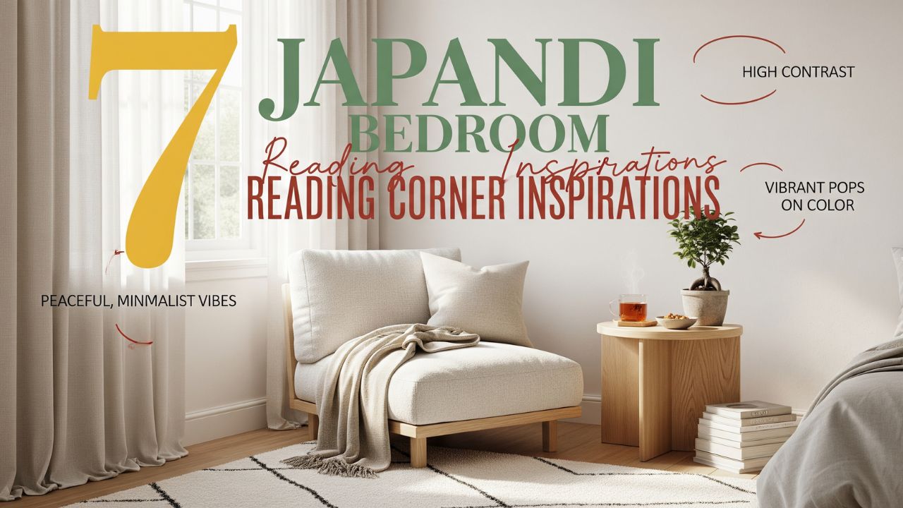 7 Japandi Bedroom Reading Corner Inspirations for Peaceful Living