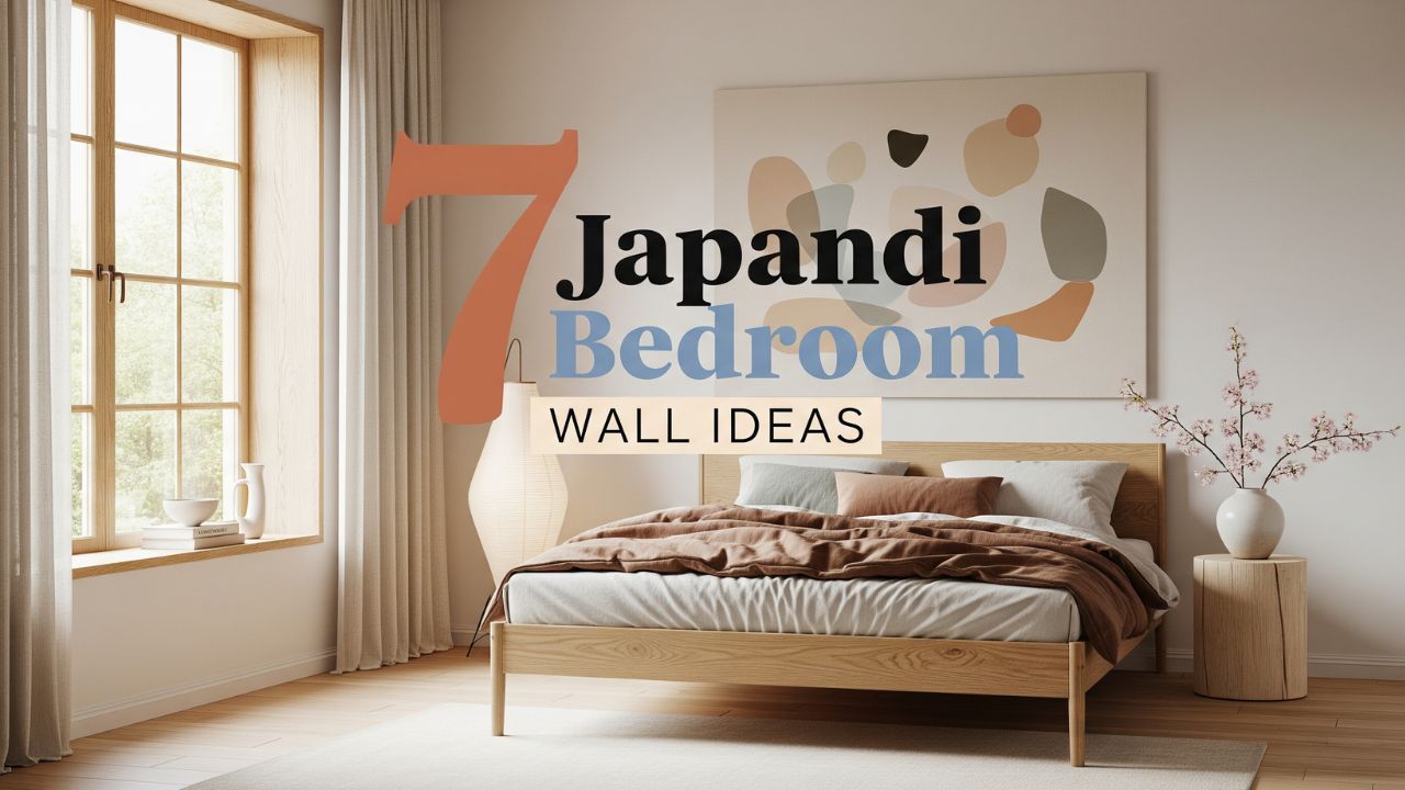 7 Japandi Bedroom Wall Ideas For Soft, Peaceful Harmony