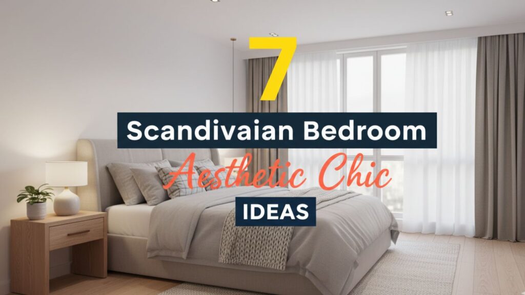 7 Light Scandinavian Bedroom Aesthetic Décor Inspirations