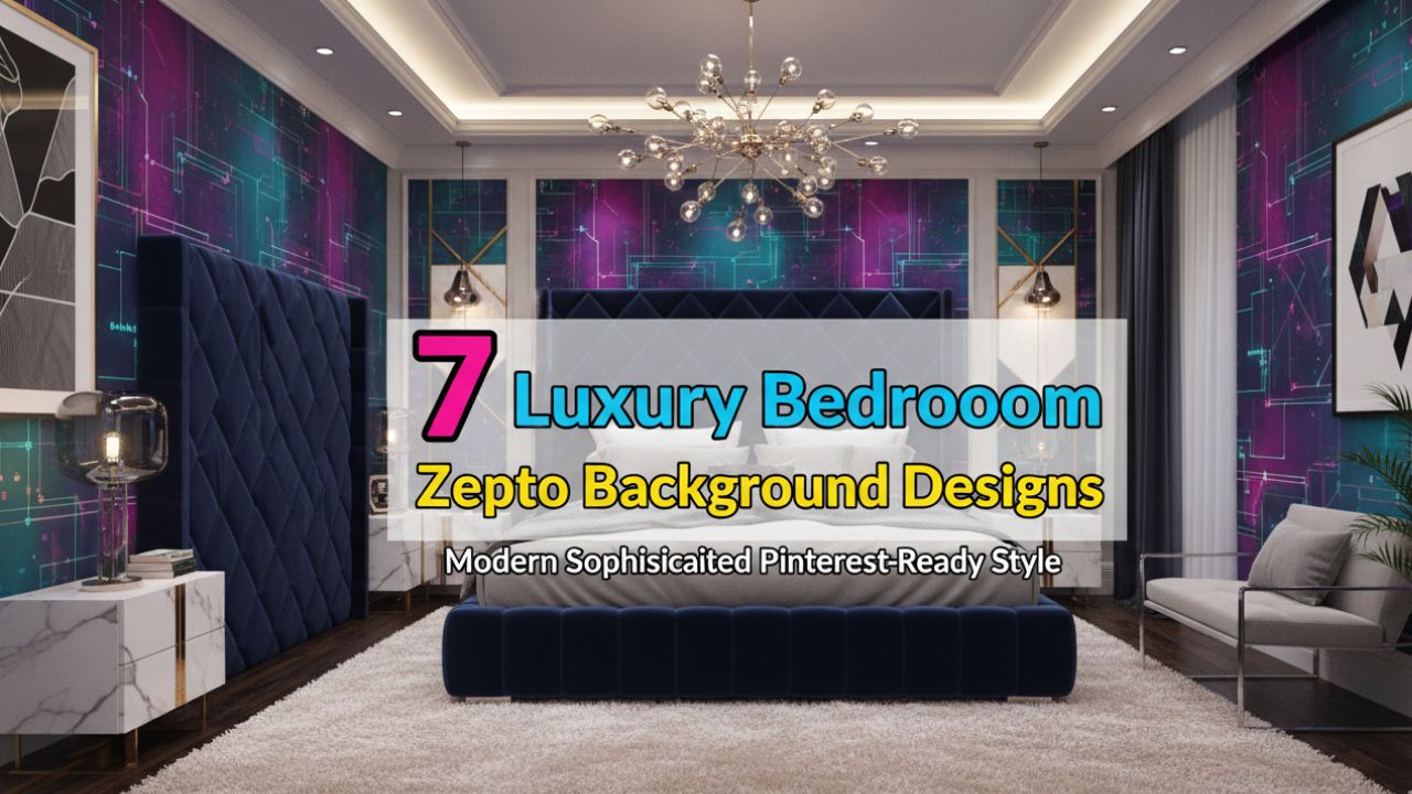 7 Luxury Bedroom Zepto Background Designs for High End Interiors