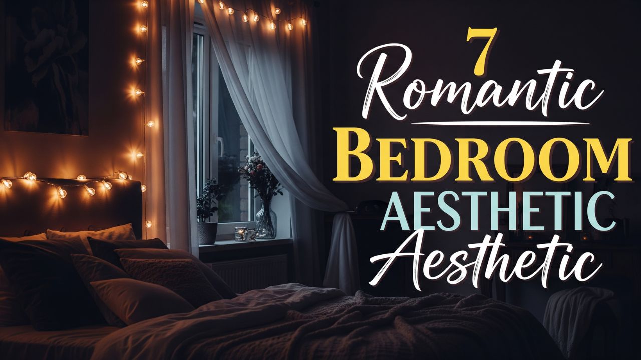 7 Romantic Bedroom Aesthetic at Night Decor with Soft Lights and Drapes