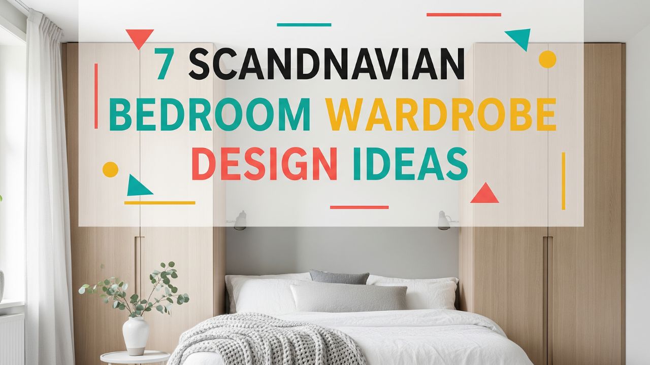 7 Scandinavian Bedroom Wardrobe Design Ideas for a Calm Home