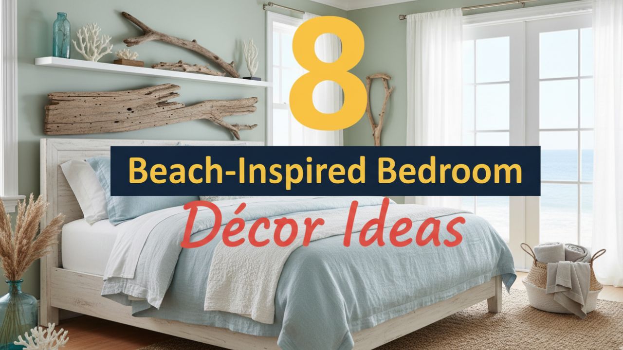 8 Beach-Inspired Bedroom Aesthetic Décor Ideas for Relaxed Living