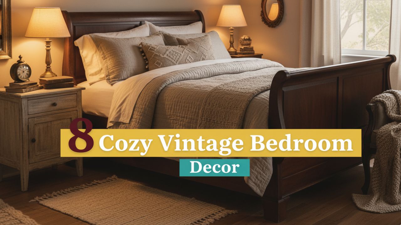 8 Bedroom Aesthetic Cozy Decor with Vintage Charm